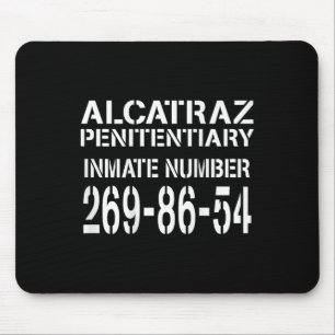 Alcatraz Gefängnis Funny Prisoner Kostüm Halloween Mousepad