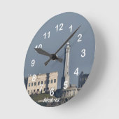 Alcatraz Gefängnis-Wanduhr Runde Wanduhr (Winkel)