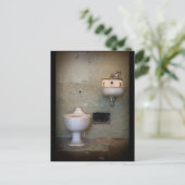 Alcatraz Gefängniszelle Postkarte (Stehend Vorderseite)