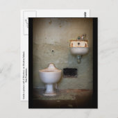 Alcatraz Gefängniszelle Postkarte (Vorne/Hinten)