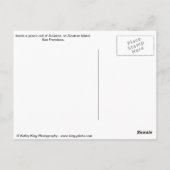 Alcatraz Gefängniszelle Postkarte (Rückseite)