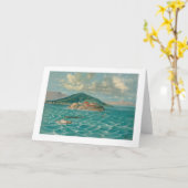 Alcatraz in San Francisco Bay (1856A) Karte (Gelbe Blume)