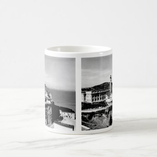Alcatraz Insel-Leuchtturm Kaffeetasse (Mittel)