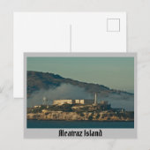 Alcatraz-Insel Postkarte (Vorne/Hinten)