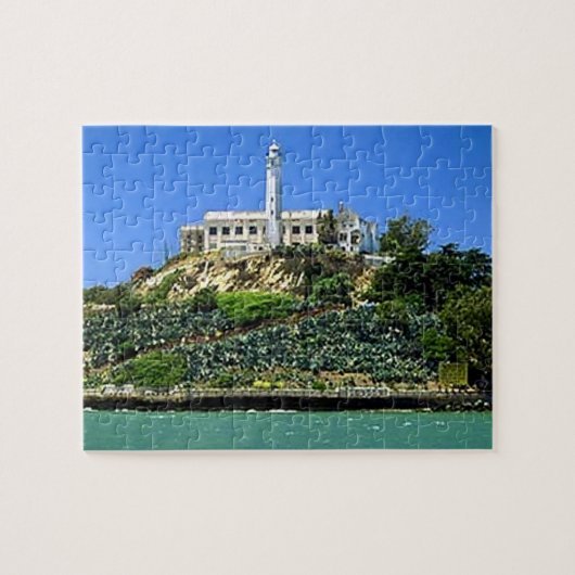 Alcatraz Insel Puzzle (Horizontal)