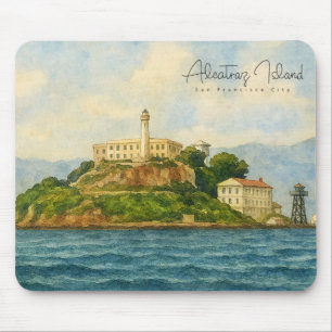 Alcatraz-Insel – San Francisco Reiseziel Mousepad