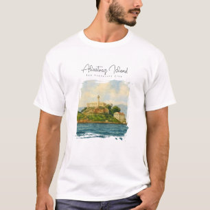 Alcatraz-Insel – San Francisco Reiseziel T-Shirt