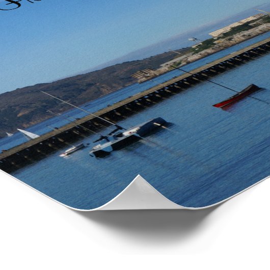 Alcatraz Island - San Francisco #6 Poster (Ecke)