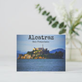 Alcatraz Island San Francisco Kalifornien Postkarte (Stehend Vorderseite)