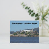 Alcatraz Island - San Francisco Postcard Postkarte (Stehend Vorderseite)
