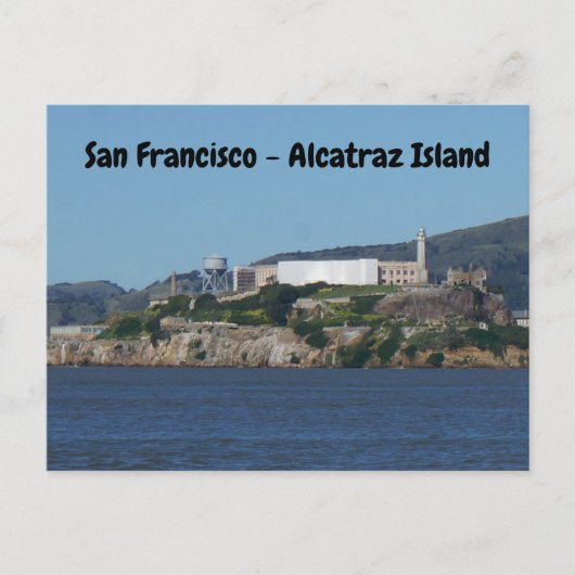 Alcatraz Island - San Francisco Postcard Postkarte (Vorderseite)