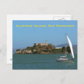 Alcatraz Island San Francisco Postkarte (Vorne/Hinten)
