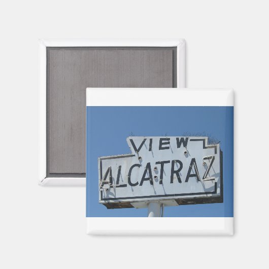 Alcatraz Magnet (Vorderseite/Rückseite)