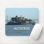 Alcatraz Mausunterlage Mousepad (Mit Mouse)