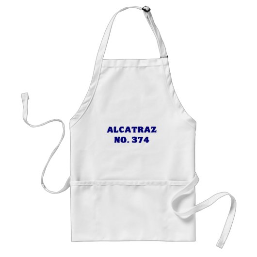 Alcatraz Nr. 374 Schürze (Vorne)