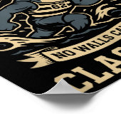 Alcatraz Penitentiary Swim Team Poster (Ecke)