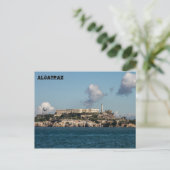 Alcatraz Postkarte (Stehend Vorderseite)