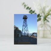 Alcatraz Postkarte (Stehend Vorderseite)