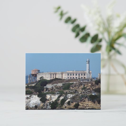 Alcatraz Postkarte (Stehend Vorderseite)