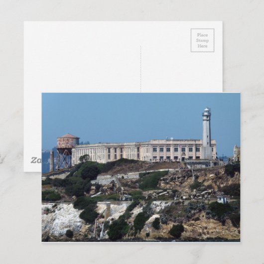 Alcatraz Postkarte (Vorne/Hinten)