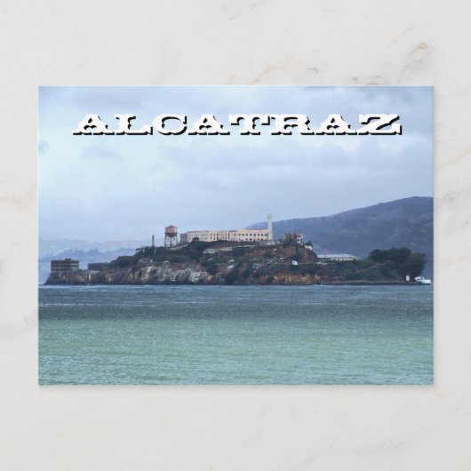 Alcatraz Postkarte (Vorderseite)