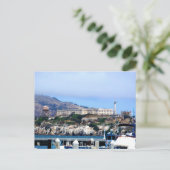 Alcatraz Postkarte (Stehend Vorderseite)