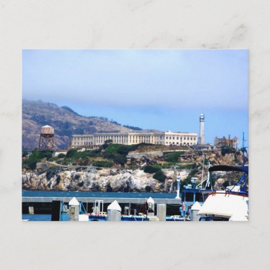 Alcatraz Postkarte (Vorderseite)