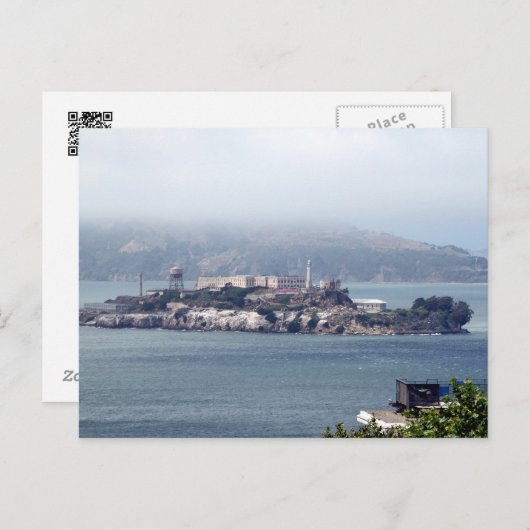 Alcatraz Postkarte (Vorne/Hinten)