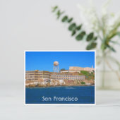Alcatraz Postkarte (Stehend Vorderseite)