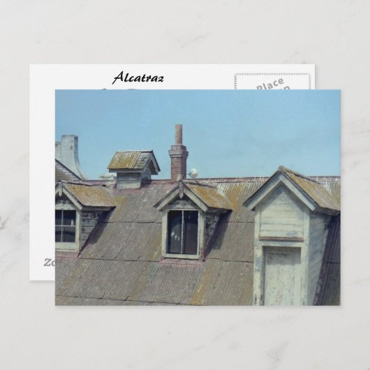 Alcatraz Postkarte (Vorne/Hinten)
