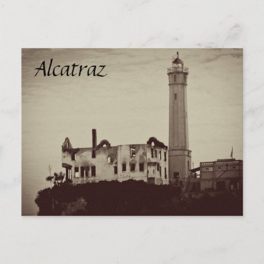 Alcatraz Postkarte (Vorderseite)