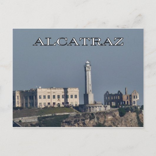 Alcatraz Postkarte (Vorderseite)