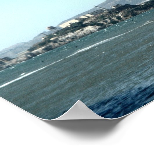 Alcatraz Prison Poster (Ecke)