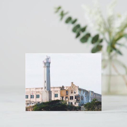 Alcatraz Prison Postkarte (Stehend Vorderseite)