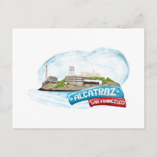 Alcatraz Prison San Francisco Postkarte