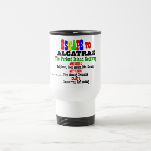 ALCATRAZ REISEBECHER (Mittel)