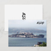 Alcatraz RSVP Karte (Vorne/Hinten)