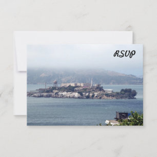 Alcatraz RSVP Karte
