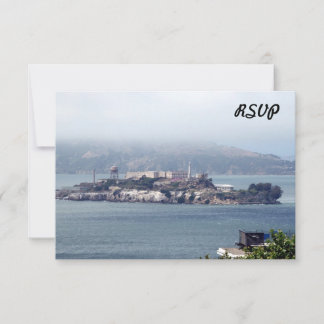 Alcatraz RSVP Karte