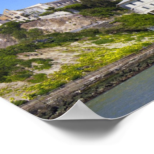 Alcatraz San Francisco Poster (Ecke)