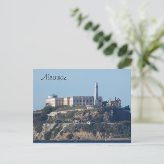 Alcatraz - San Francisco Postkarte (Stehend Vorderseite)