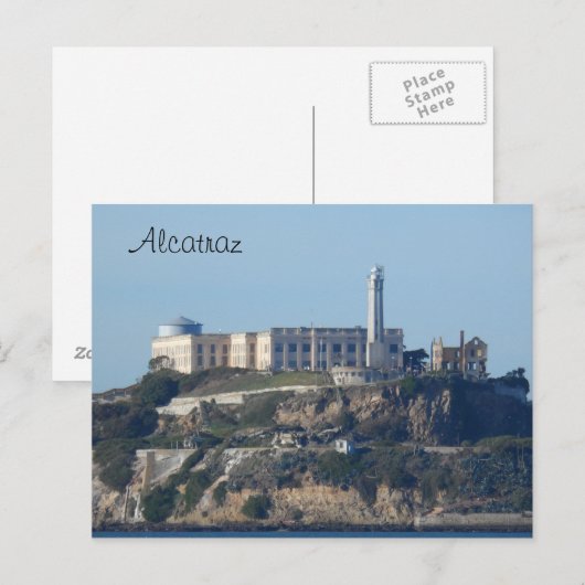 Alcatraz - San Francisco Postkarte (Vorne/Hinten)