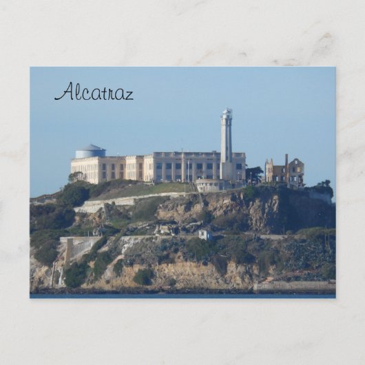 Alcatraz - San Francisco Postkarte (Vorderseite)