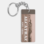 Alcatraz schlüsselanhänger (Vorderseite links)