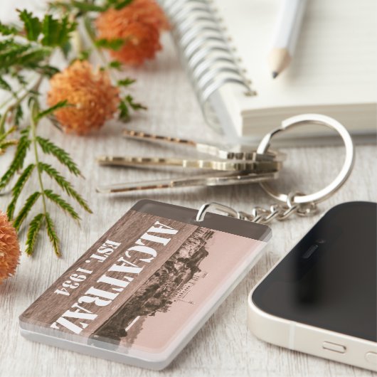 Alcatraz  schlüsselanhänger (Vorderseite rechts)