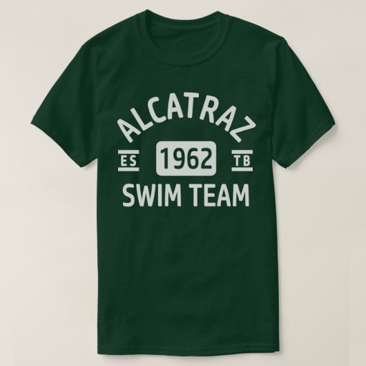 Alcatraz Swim Team 2 T-Shirt (Design vorne)