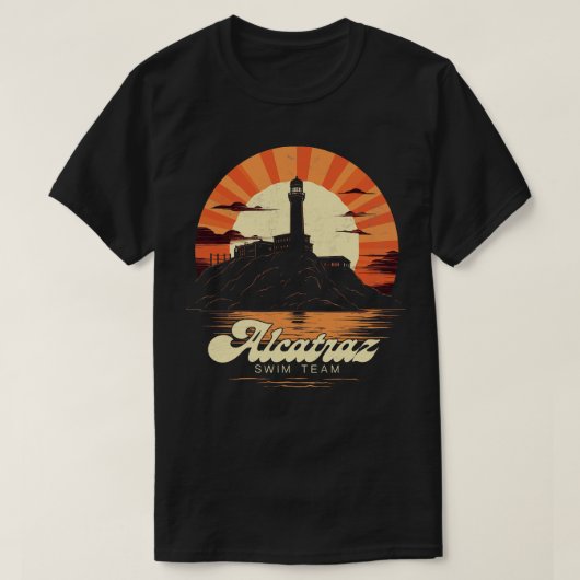 Alcatraz Swim Team T-Shirt (Design vorne)