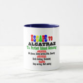 Alcatraz Tasse (Zentrum)
