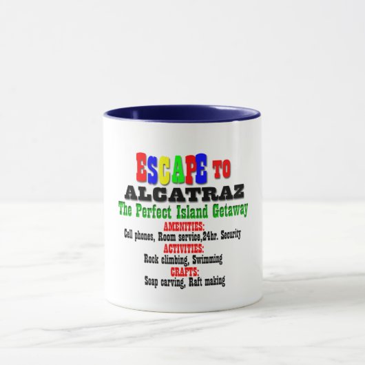 Alcatraz Tasse (Zentrum)