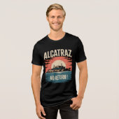 Alcatraz. Tri-Blend Shirt (Vorderseite voll)